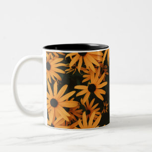 mit Augen Sushi Zweifarbige Tasse