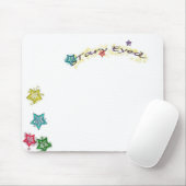 mit Augen vereinfacht Mousepad (Mit Mouse)