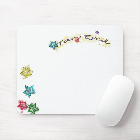 mit Augen vereinfacht Mousepad (Mit Mouse)