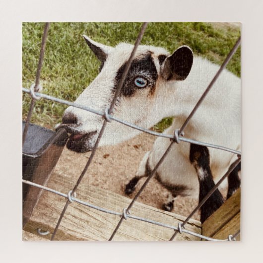 mit Augen Ziege Puzzle (Vertikal)
