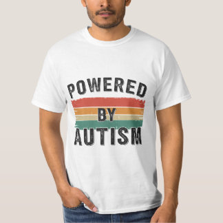 Mit Autismus befeuertFunny Autismus Autistic Pride T-Shirt