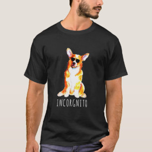 Mit Aviator Sonnenbrille Corgi T-Shirt