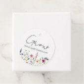 Mit Baby Wildblume Baby Dusche Pflanze wachsen Geschenkanhänger (Beispiel)