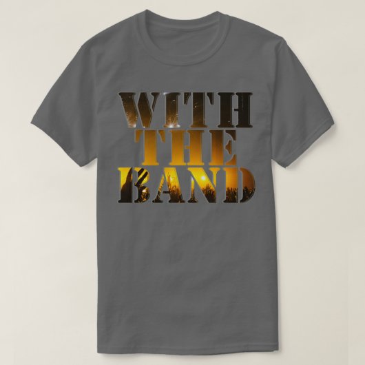 Mit Band T-Shirt (Design vorne)