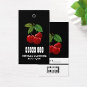 Mit Barcode-Bekleidungspreis-Tags Vintage Kirschen (Schreibtisch)