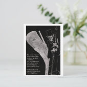 mit Behinderung Ahab Postkarte (Stehend Vorderseite)