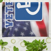 Mit Behinderung behinderte Veteranen USA Geschirrtuch (Gefaltet)