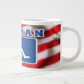 Mit Behinderung behinderte Veteranen USA Jumbo-Tasse (Rechts)