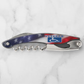 Mit Behinderung behinderte Veteranen USA Kellnermesser (Rückseite)