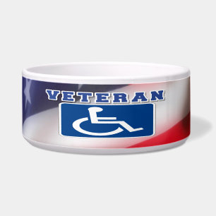 Mit Behinderung behinderte Veteranen USA Napf
