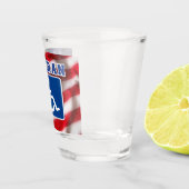 Mit Behinderung behinderte Veteranen USA Schnapsglas (Rechts)