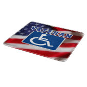 Mit Behinderung behinderte Veteranen USA Schneidebrett (Ecke)