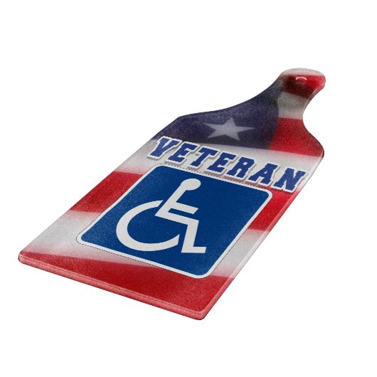 Mit Behinderung behinderte Veteranen USA Schneidebrett (Ecke)