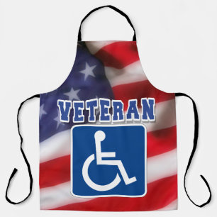 Mit Behinderung behinderte Veteranen USA Schürze