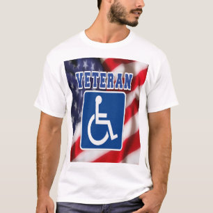 Mit Behinderung behinderte Veteranen USA T-Shirt
