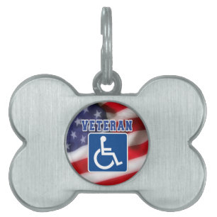Mit Behinderung behinderte Veteranen USA Tiermarke