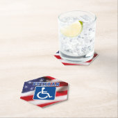 Mit Behinderung behinderte Veteranen USA Untersetzer (Vor Ort)