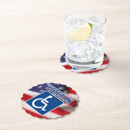 Mit Behinderung behinderte Veteranen USA Untersetzer (Vor Ort)