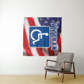 Mit Behinderung behinderte Veteranen USA Wandteppich (Beispiel (Horizontal))