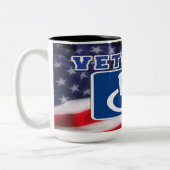 Mit Behinderung behinderte Veteranen USA Zweifarbige Tasse (Links)