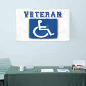 Mit Behinderung behinderter Veteran Banner (Messeveranstaltung)