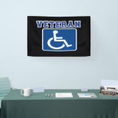Mit Behinderung behinderter Veteran Banner (Messe)