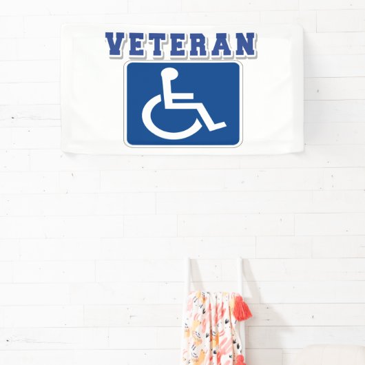 Mit Behinderung behinderter Veteran Banner (InSitu)