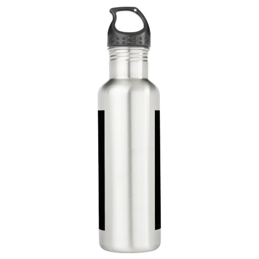 Mit Behinderung behinderter Veteran Edelstahlflasche (Rückseite)