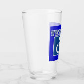 Mit Behinderung behinderter Veteran Glas (Rechts)