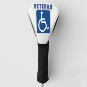 Mit Behinderung behinderter Veteran Golf Headcover