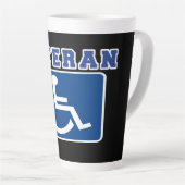 Mit Behinderung behinderter Veteran Milchtasse (Rechte Ecke)