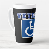 Mit Behinderung behinderter Veteran Milchtasse (Linke Ecke)