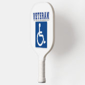 Mit Behinderung behinderter Veteran Pickleball Schläger (Links)