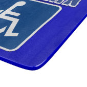 Mit Behinderung behinderter Veteran Schneidebrett (Ecke)