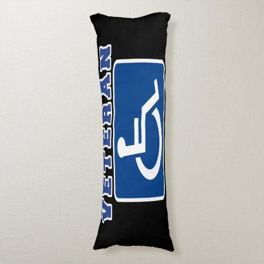 Mit Behinderung behinderter Veteran Seitenschläferkissen (Vorderseite Vertikal)