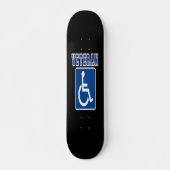 Mit Behinderung behinderter Veteran Skateboard (Vorne)