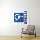 Mit Behinderung behinderter Veteran Wandteppich (Beispiel (Horizontal))