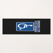 Mit Behinderung behinderter Veteran Yogamatte (Vorderseite (Horizontal))