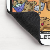Mit Behinderung Cookies Funny Internet gibt T-Shir Mousepad (Ecke)