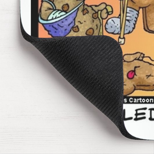 Mit Behinderung Cookies Funny Internet gibt T-Shir Mousepad (Ecke)