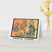 Mit Behinderung Cookies Gewitterte Geschenke und S Karte (Gelbe Blume)
