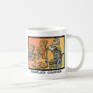 Mit Behinderung Cookies Gezwitschte Geschenke und  Kaffeetasse
