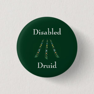 Mit Behinderung Druide Button