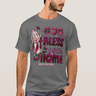 Mit Behinderung Erwachsene Bewusstsein Gott segne T-Shirt