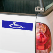 Mit Behinderung für Behinderte Autoaufkleber (Auf Lkw)