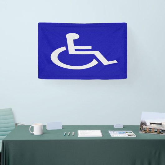 Mit Behinderung für Behinderte Banner (Messe)