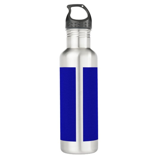 Mit Behinderung für Behinderte Edelstahlflasche (Rückseite)