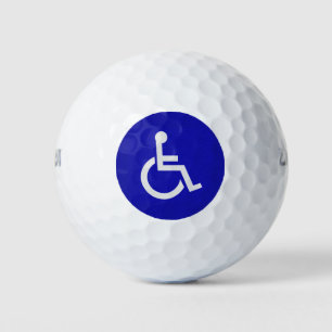 Mit Behinderung für Behinderte Golfball