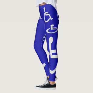 Mit Behinderung für Behinderte Leggings
