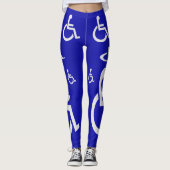 Mit Behinderung für Behinderte Leggings (Vorderseite)